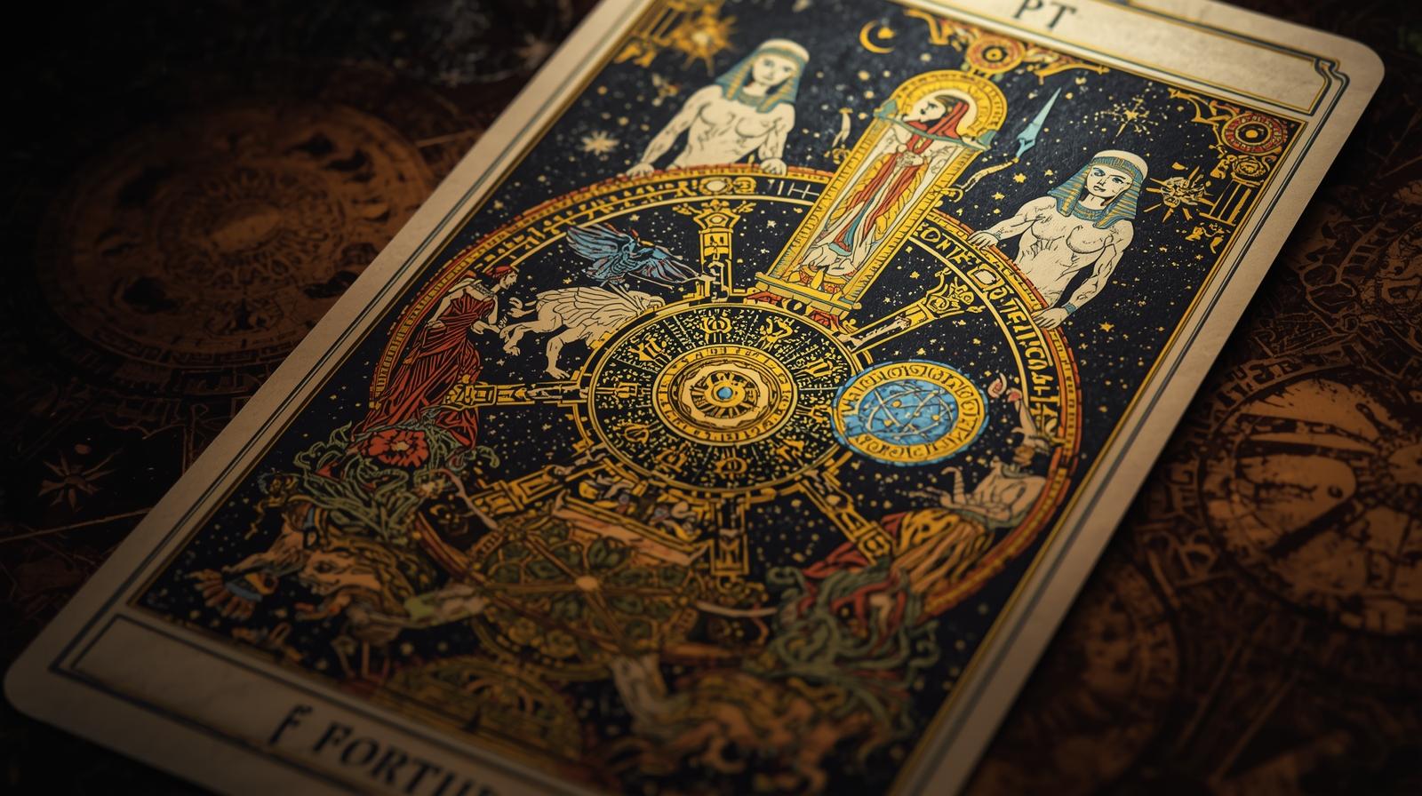 La Ruota della Fortuna nei Tarocchi: significato, simboli e messaggi profondi